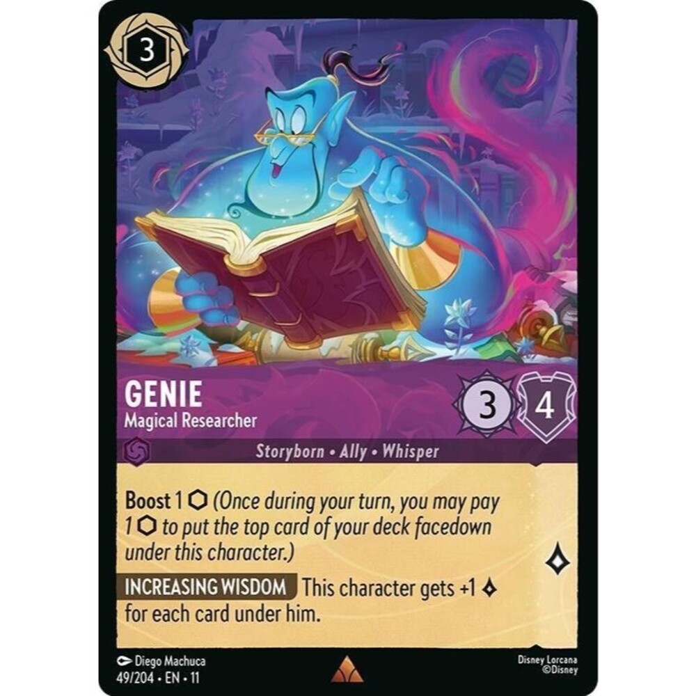 Genie - Magical Researcher Lorcana Winterspell 49/204